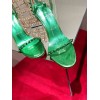 Christian Louboutin So Me 100Green Ankle Strap Heel