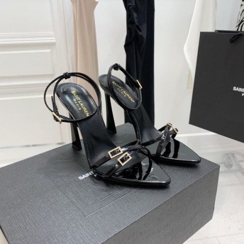 YSL Black Gippy 110 Heel