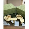 Gucci GG Yellow Canvas Heels