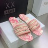 Dior pink slippers