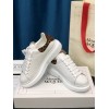 ALEXANDER MQUEEN Platform Trainers Snake Effect Skin