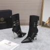 Versace black boots