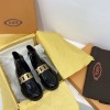 Tods patent boots