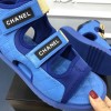 Chanel sandal in blue