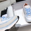 Chanel shoes blue/ white