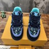 Louis Vuitton Blue Monogram Blended Fabrics Shoes