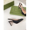 Gucci patent black heels
