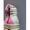 Rick Owens Pink High Sneakers