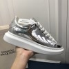 ALEXANDER MQUEEN platform Trainers in silver