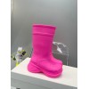 Balenciaga Hot Pink Crocs Boots