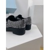 Prada Satin loafers with crystals