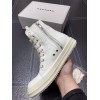 Rick Owens DRKSHDW Canvas High Top White