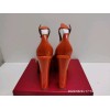 Valentino orange patent high heel