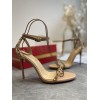 CL high beige heels