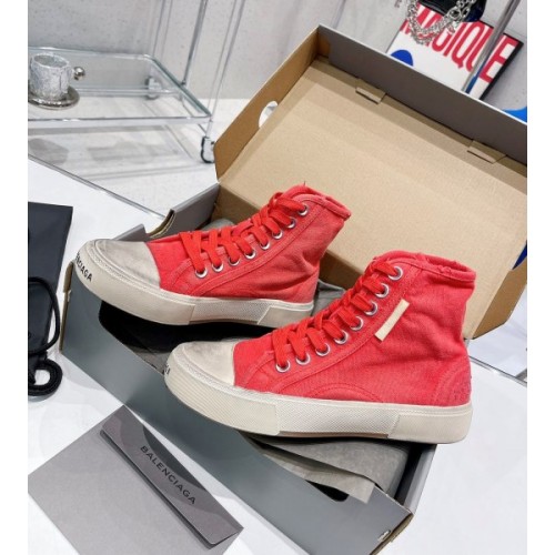 Balenciaga unisex red sneaker