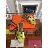 Hermes slippers Green