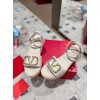 Valentino Garavani VLogo white sandals 9cm