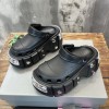 Balenciaga Hardcrocs sandal in black rubber