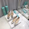 Manolo Blahnik White Heels(2cm/6.5cm/8.5cm/10cm)