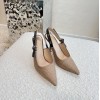 Dior beige high heels