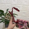 DG red patent high heels