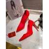 Louboutin Red Patent 100mm Heels