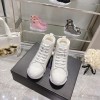 Moncler white boot