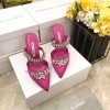 Manolo Blahnik Pink Heeled Sandals