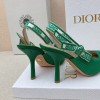 Dior J'adior Slingback Heels Green 10cm