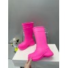 Balenciaga Hot Pink Crocs Boots