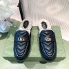 GUCCI shearling-lined leather flat