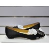 Manolo Blahnik Black Flat Loafers