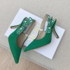 Dior J'adior Slingback Heels Green 10cm