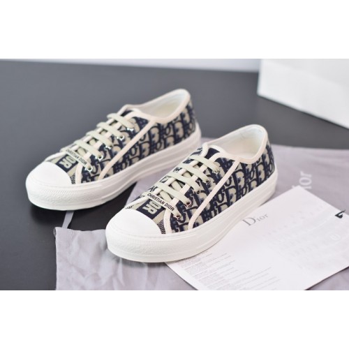 DIOR SNEAKER in Navy Blue