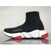 Balenciaga Speed Trainer Triple Black And Red shoes