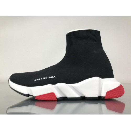 Balenciaga Speed Trainer Triple Black And Red shoes