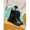 Louis Vuitton Territory Flat ranger black boots