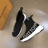 Louis Vuitton Men Run Black Sneaker