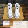 Louis Vuitton White High Sneaker