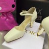 Dior Rhodes White Slingback Heels