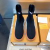 Louis Vuitton orange boots