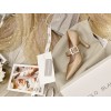 Manolo Blahnik Beige Heels