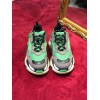 Balenciaga triple S green sneaker