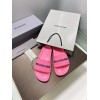 Balenciaga pink slippers