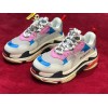 Balenciaga triple S pink + blue