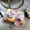 LV Slippers Pink