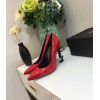 YSL Patent Red Heels 10cm