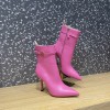 Valentino pink stud boot