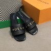 Louis Vuitton Black Slippers