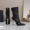 Versace black boots